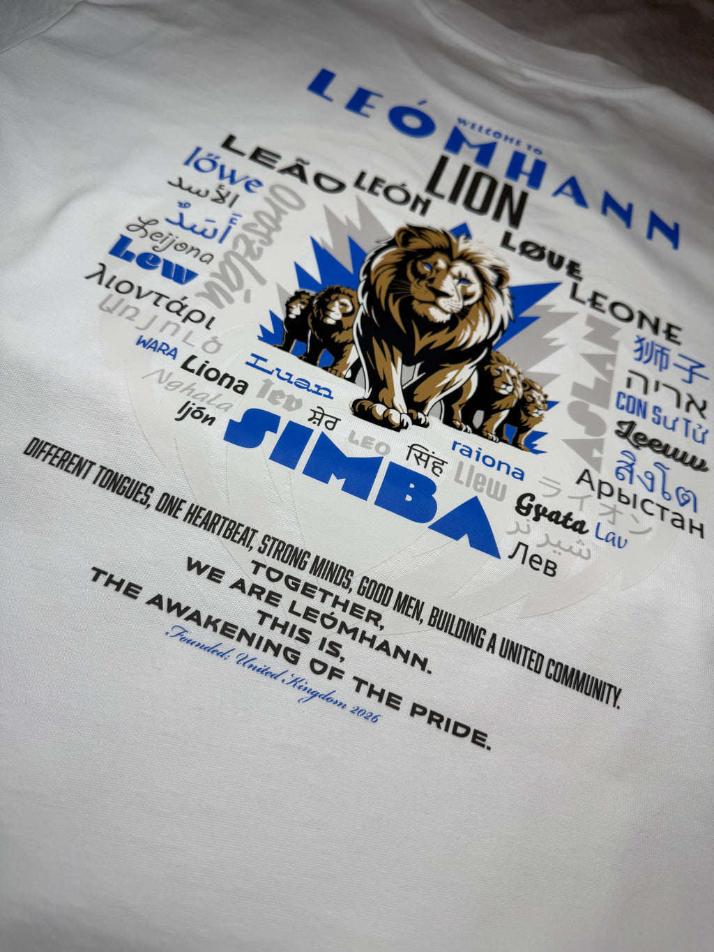 Limited Worldwide Welcome White Tee