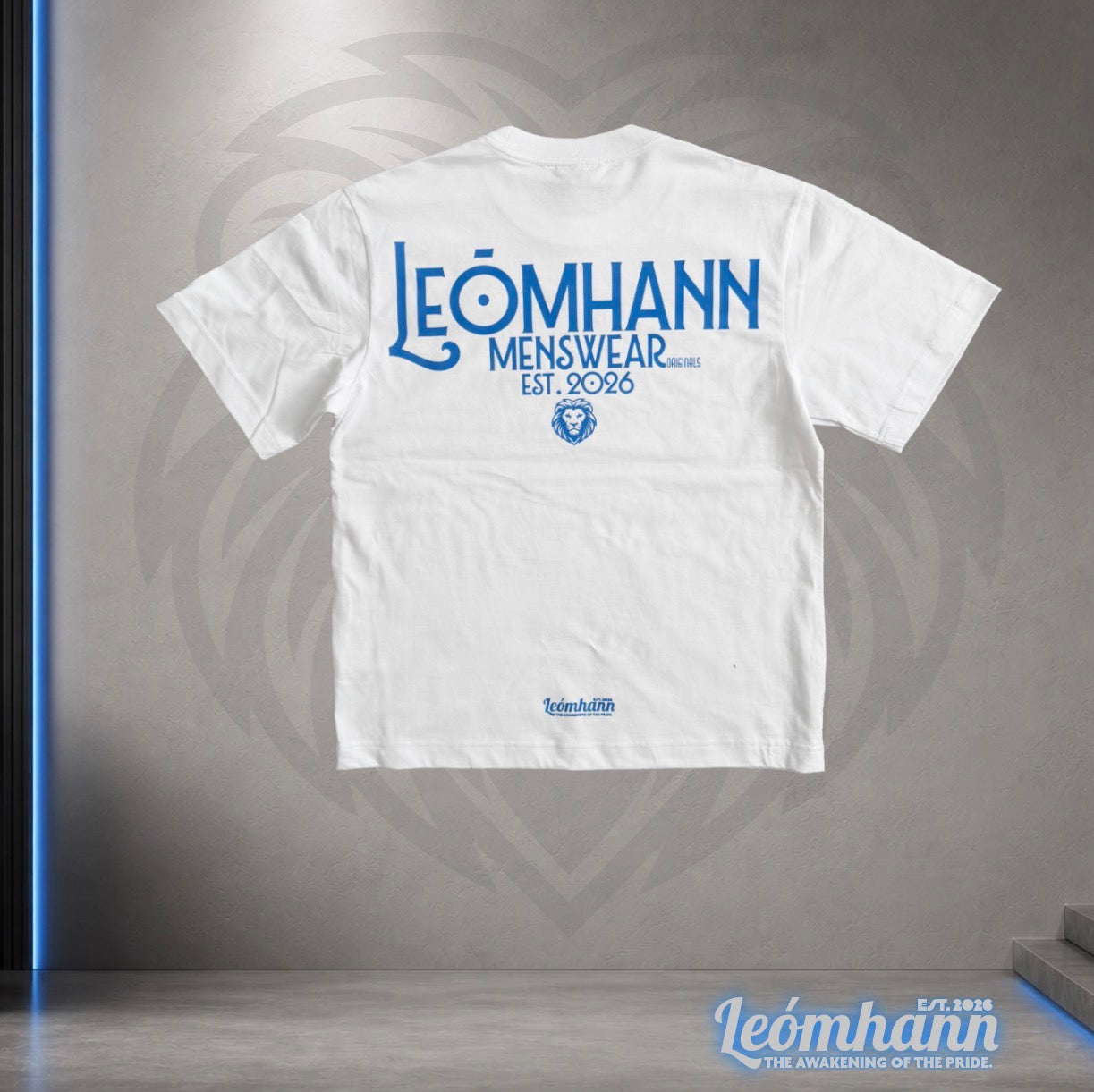 Leómhann Menswear Originals White Box Tee