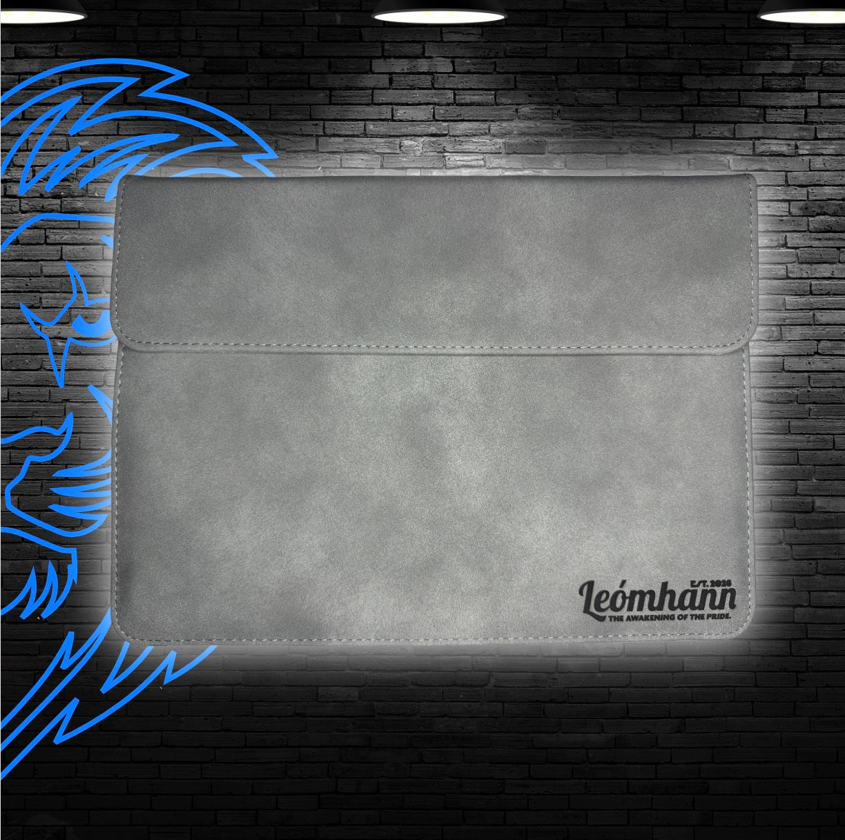 Faux Leather Laptop Sleeve